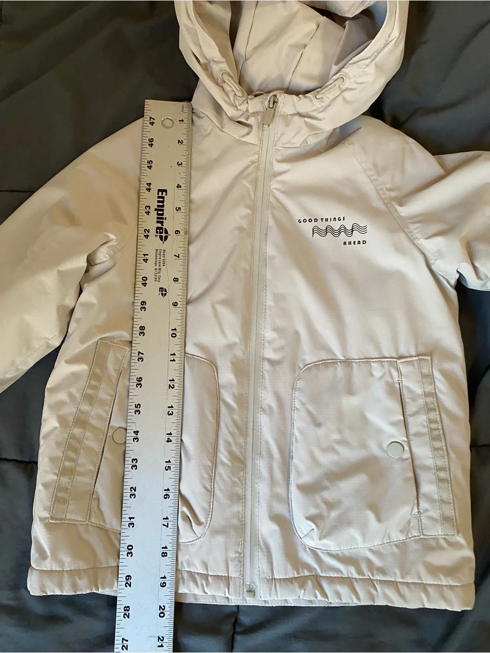 Zara Kids Hooded Windbreaker Jacket Sz 5 Yrs 110cm